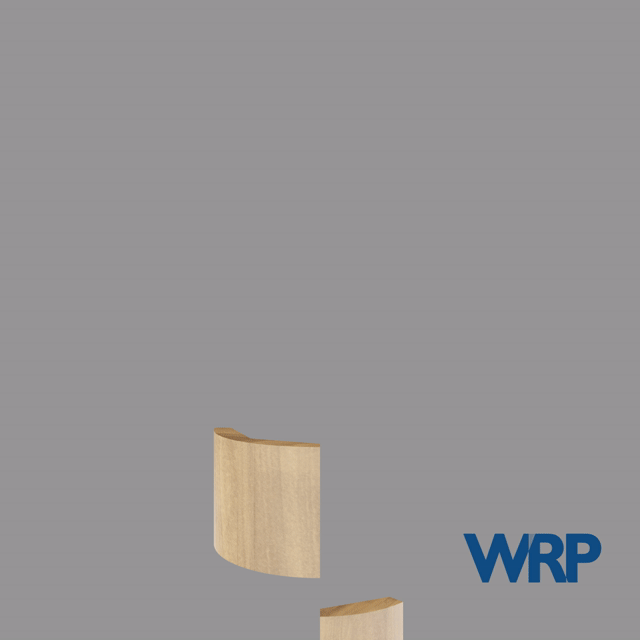 Compound moulding #Large Reeded Post M139